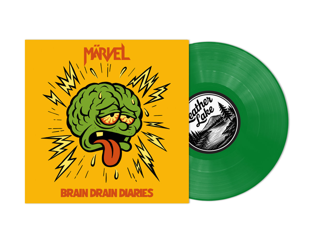 MÄRVEL · 'Brain Drain Diaries' LP vinyl - Imagen 2